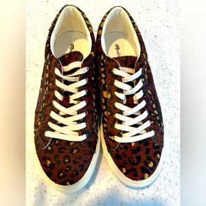 Real fur Madewell sneakers